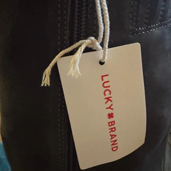 Lucky Brand Knee High Boots in Olive - Picture 2 of 8